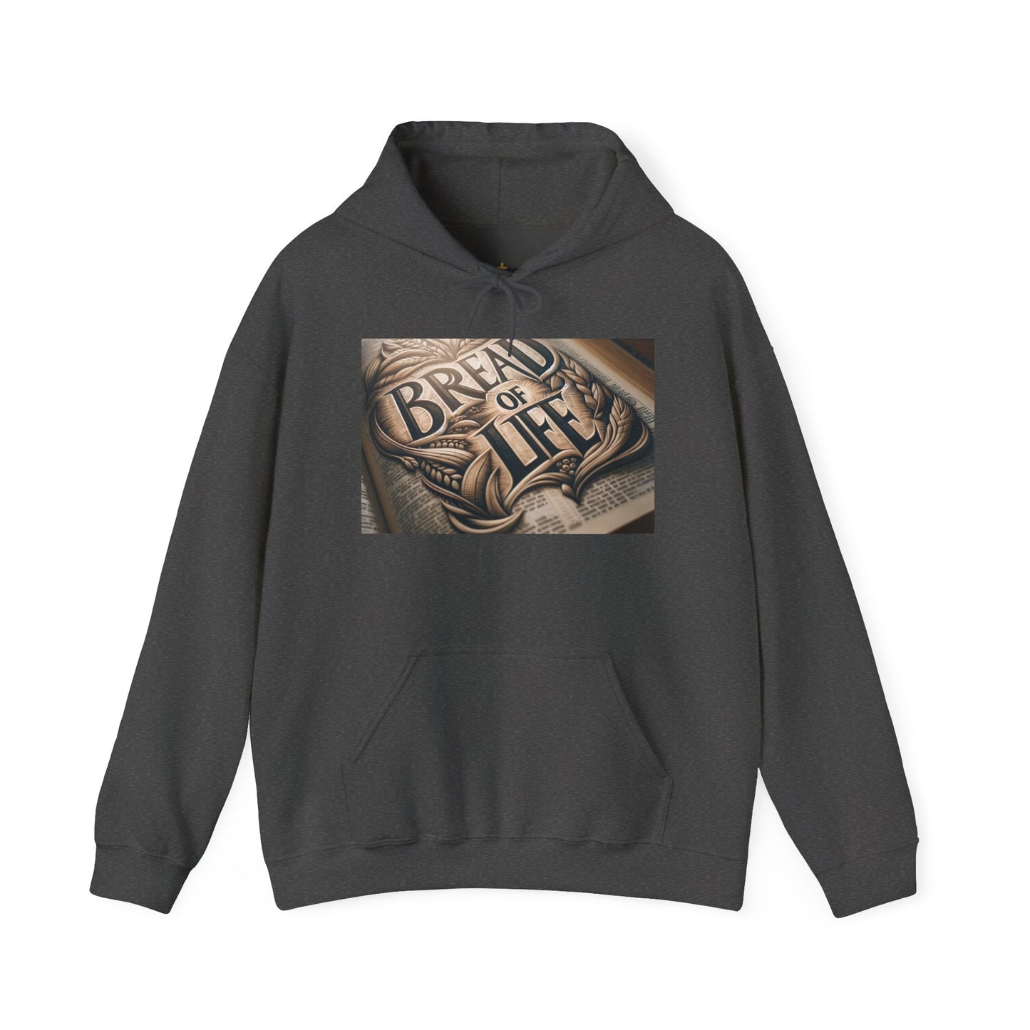 Bread of Life Hoodie, Cozy Unisex Sweatshirt, Faith-Inspired Apparel, Perfect Gift for Holidays, Fall Fashion