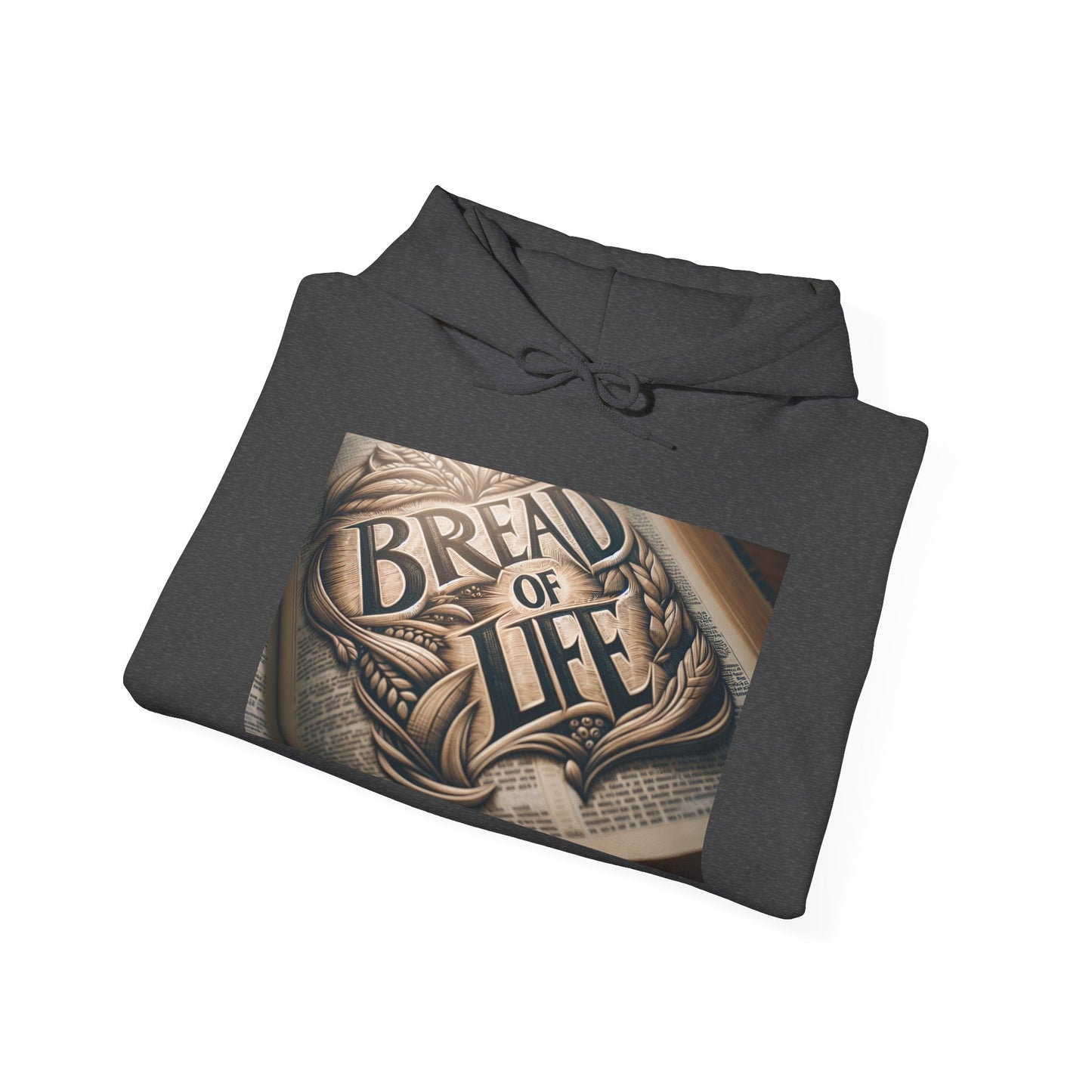 Bread of Life Hoodie, Cozy Unisex Sweatshirt, Faith-Inspired Apparel, Perfect Gift for Holidays, Fall Fashion