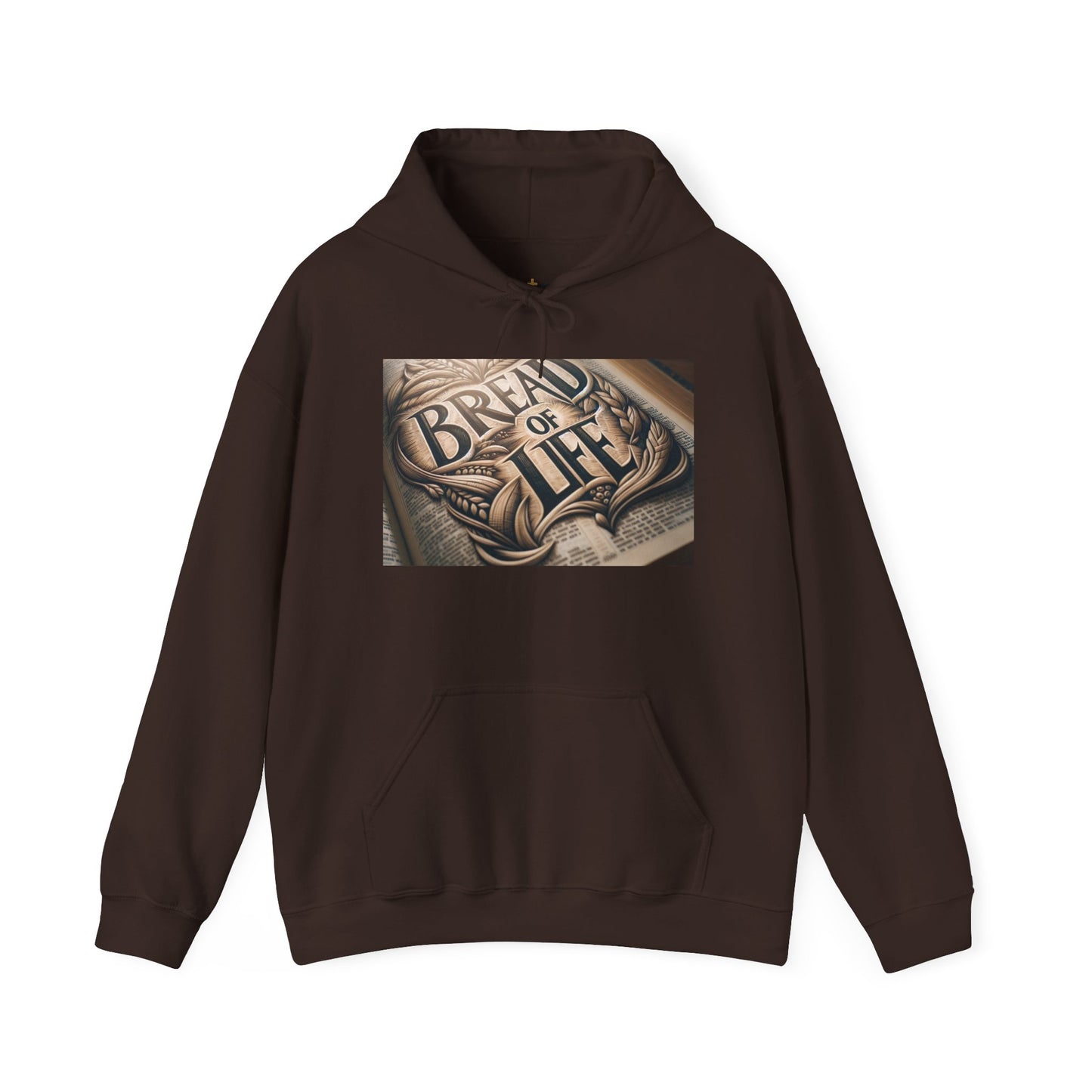 Bread of Life Hoodie, Cozy Unisex Sweatshirt, Faith-Inspired Apparel, Perfect Gift for Holidays, Fall Fashion