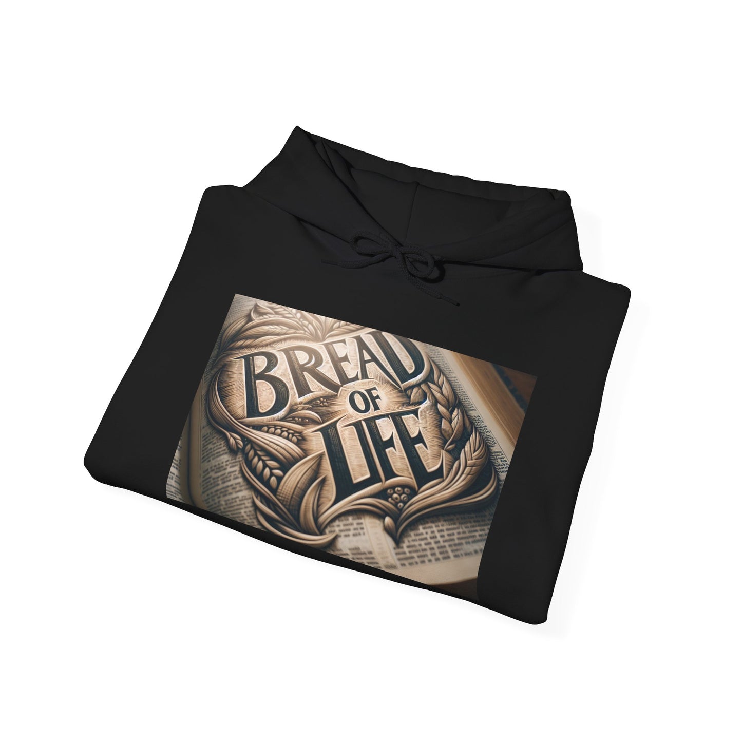 Bread of Life Hoodie, Cozy Unisex Sweatshirt, Faith-Inspired Apparel, Perfect Gift for Holidays, Fall Fashion