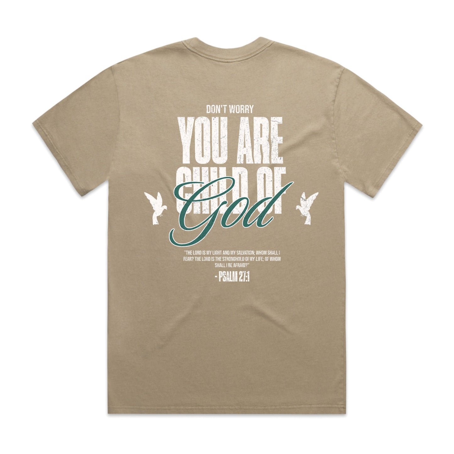 Men's Heavy Faded Tee Child of God