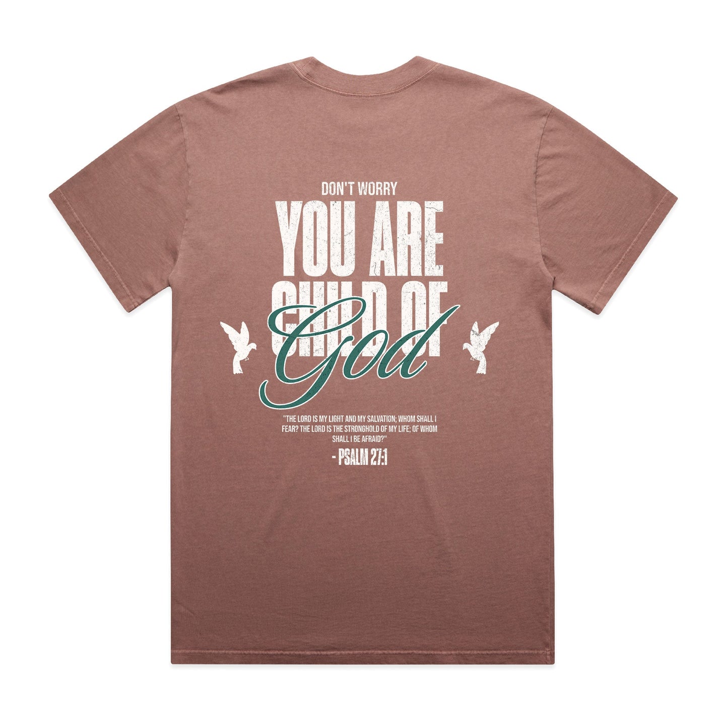 Men's Heavy Faded Tee Child of God