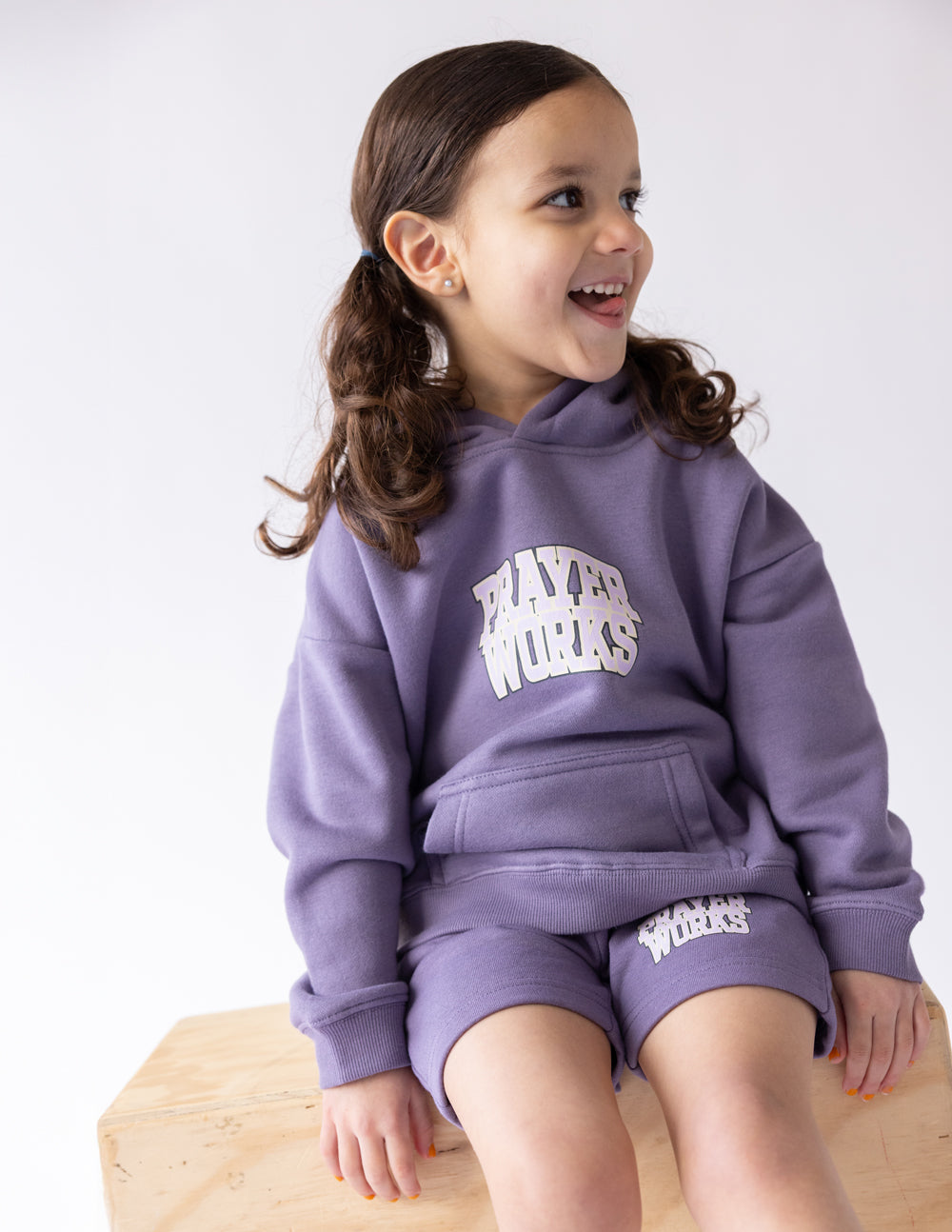 Prayer Works Kids Hoodie