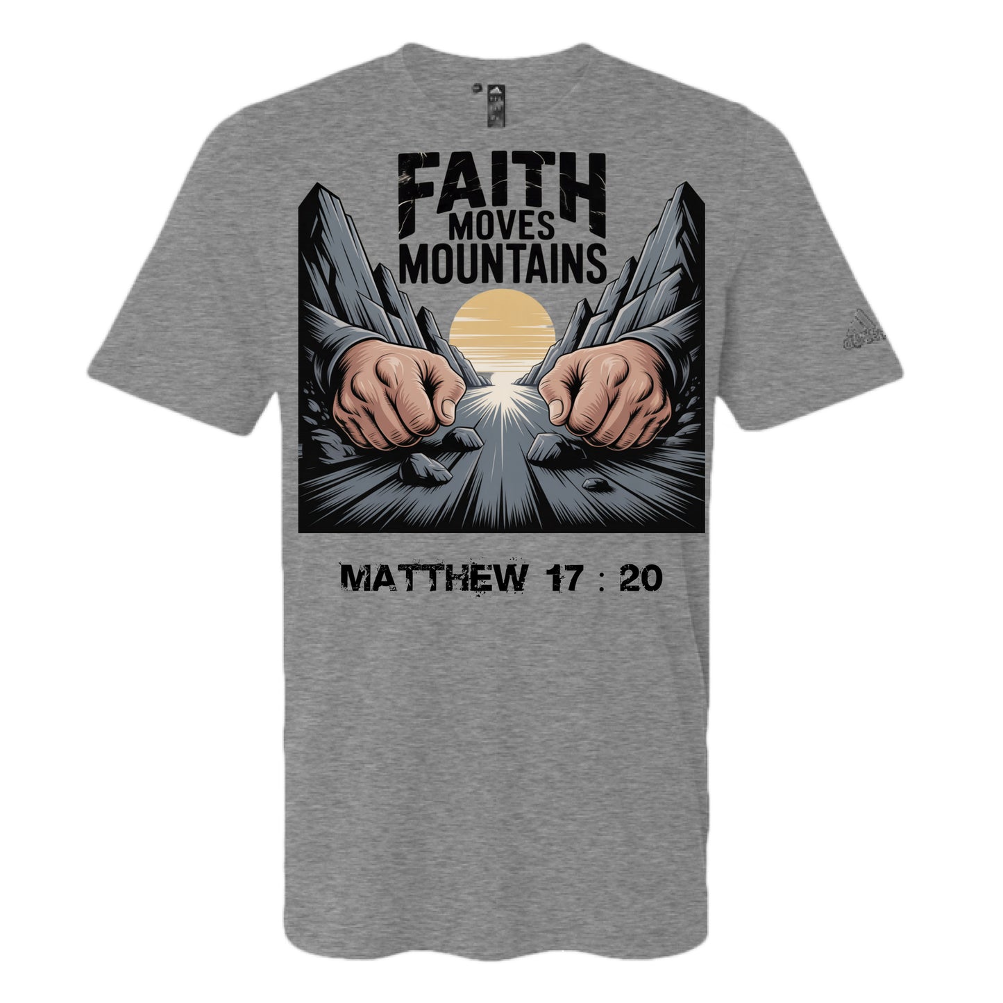 Medium Grey Heather - FRONT