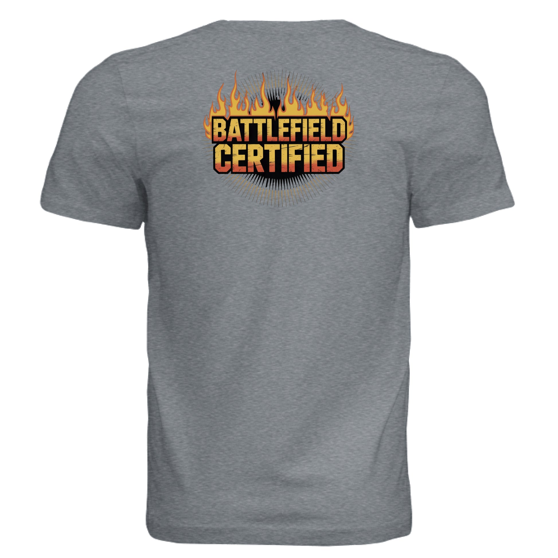 Solid Slate Triblend - BACK