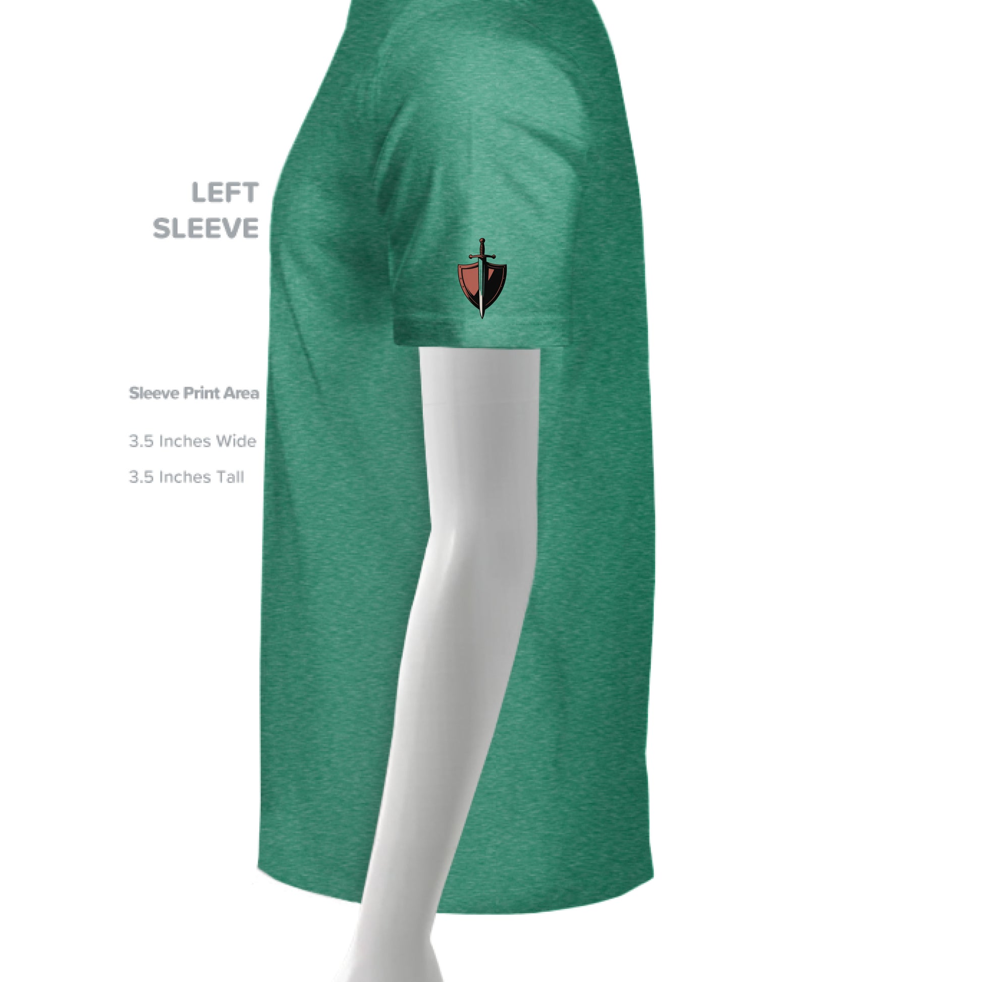 Kelly Triblend - SLEEVE_LEFT