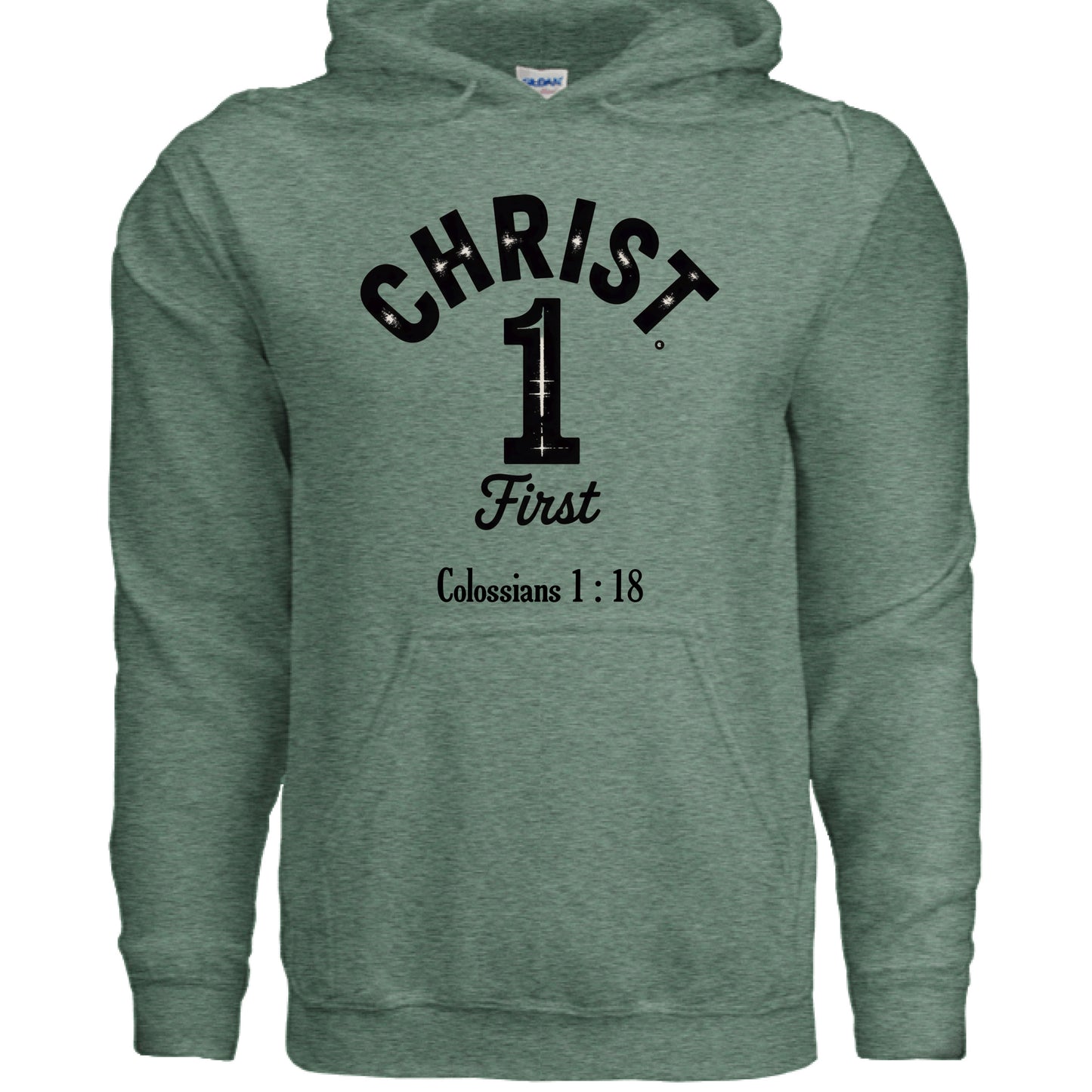 Heather Sport Dark Green - FRONT