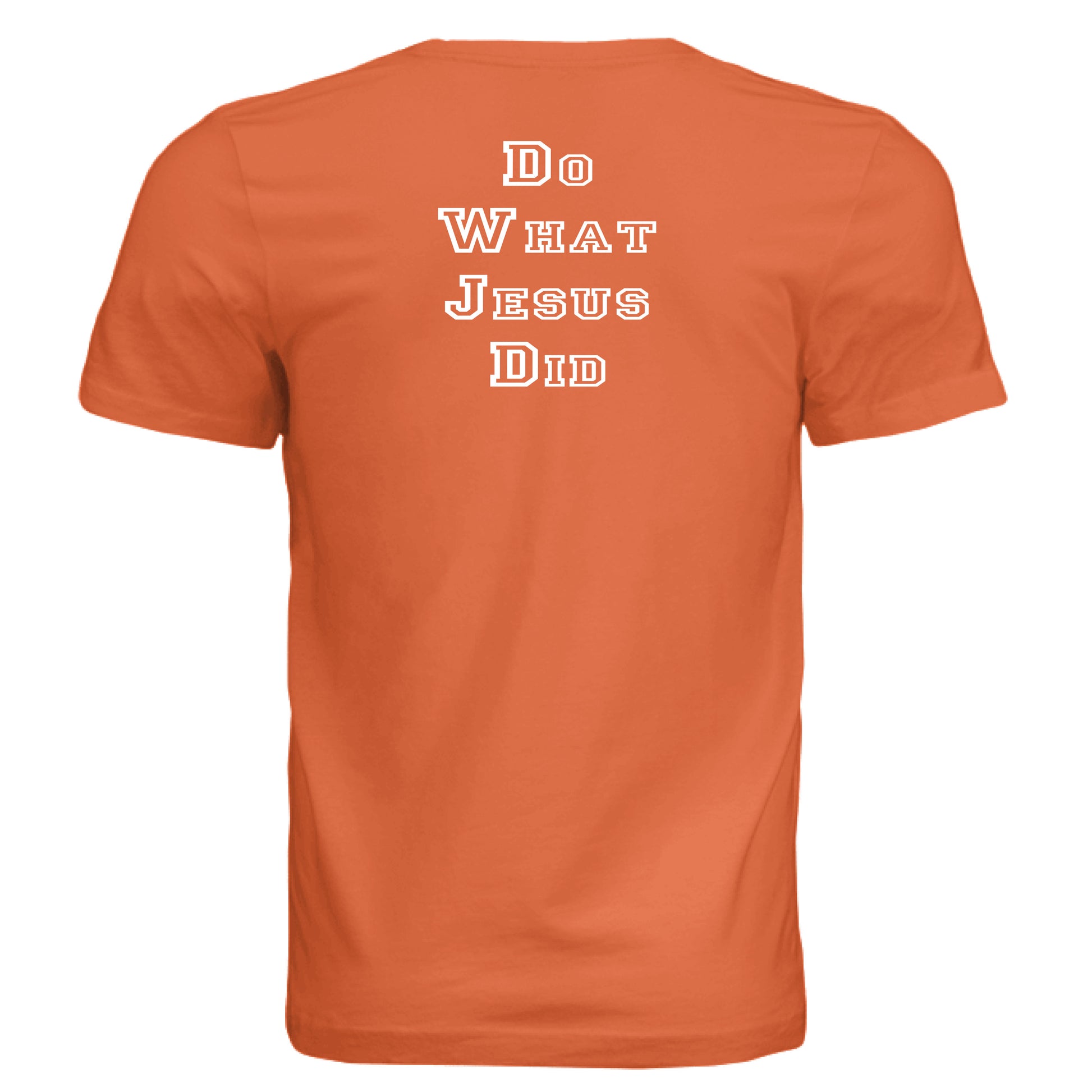 Solid Orange Triblend - BACK