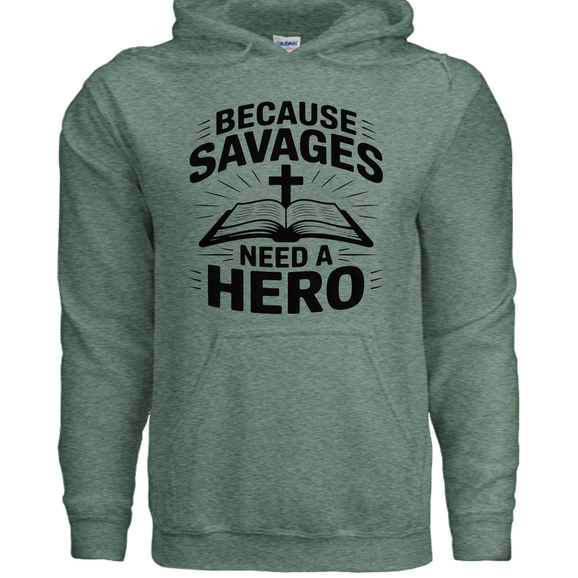 Heather Sport Dark Green - FRONT