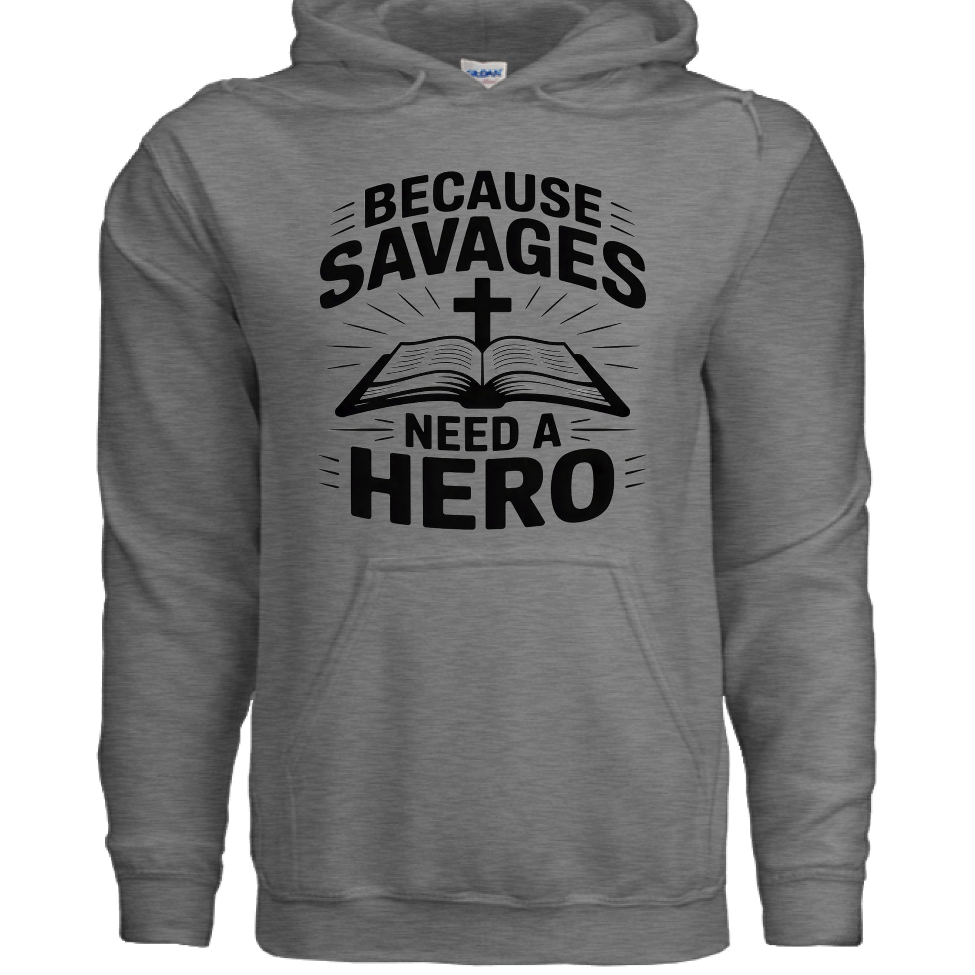 GRAPHITE HEATHER - FRONT