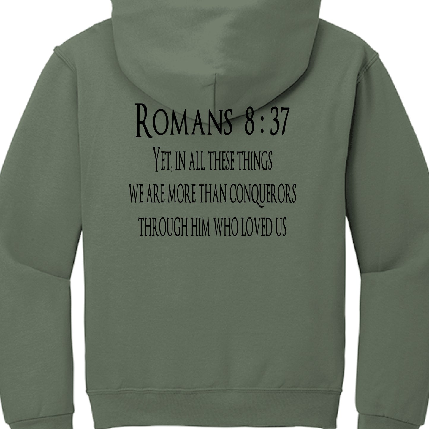 Military Green Heather - BACK