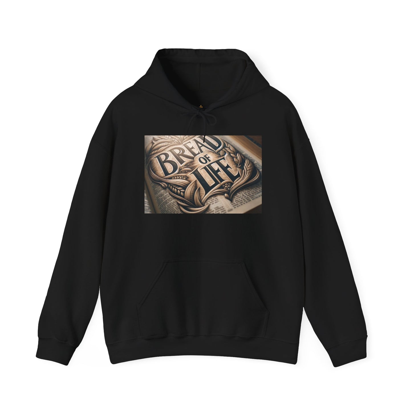 Bread of Life Hoodie, Cozy Unisex Sweatshirt, Faith-Inspired Apparel, Perfect Gift for Holidays, Fall Fashion