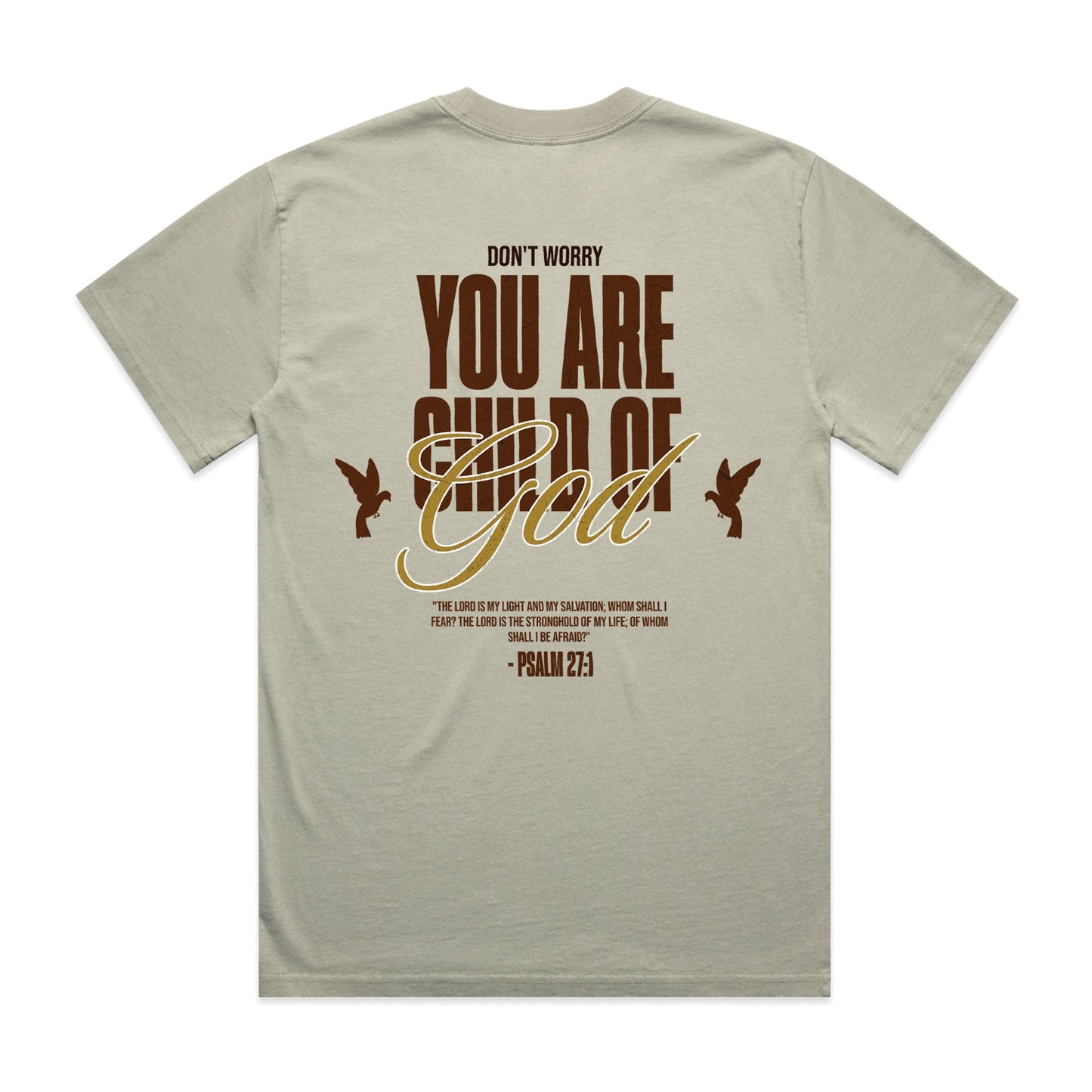 Men's Heavy Faded Tee Child of God