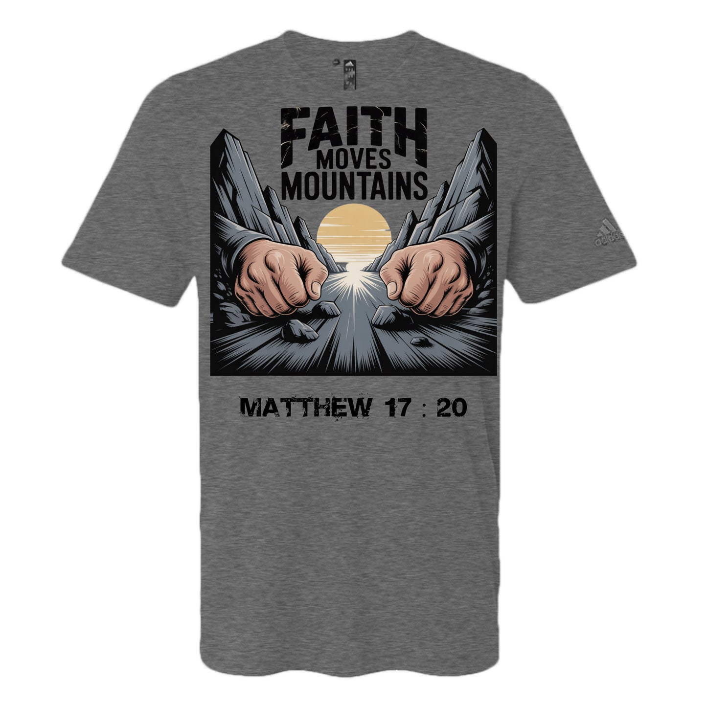 Dark Grey Heather - FRONT