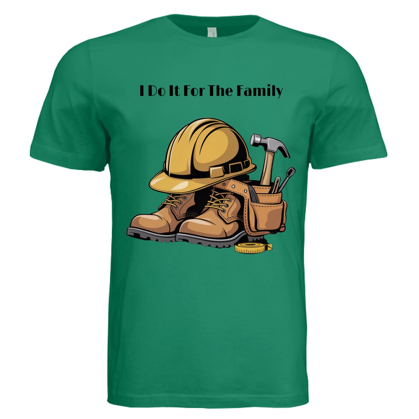 Solid Kelly Triblend - FRONT