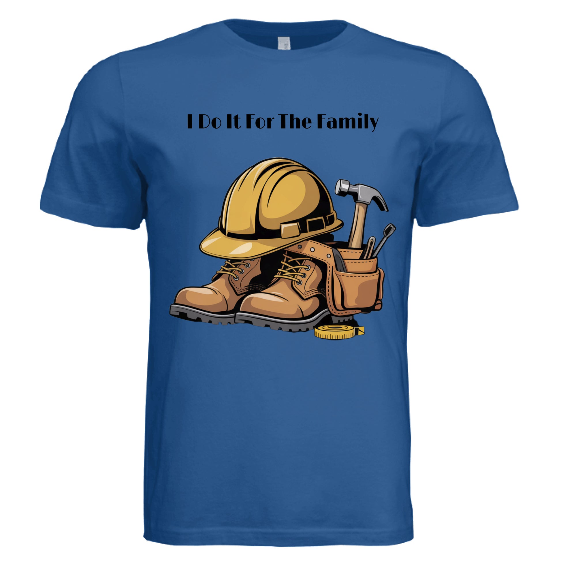 Solid True Royal Triblend - FRONT