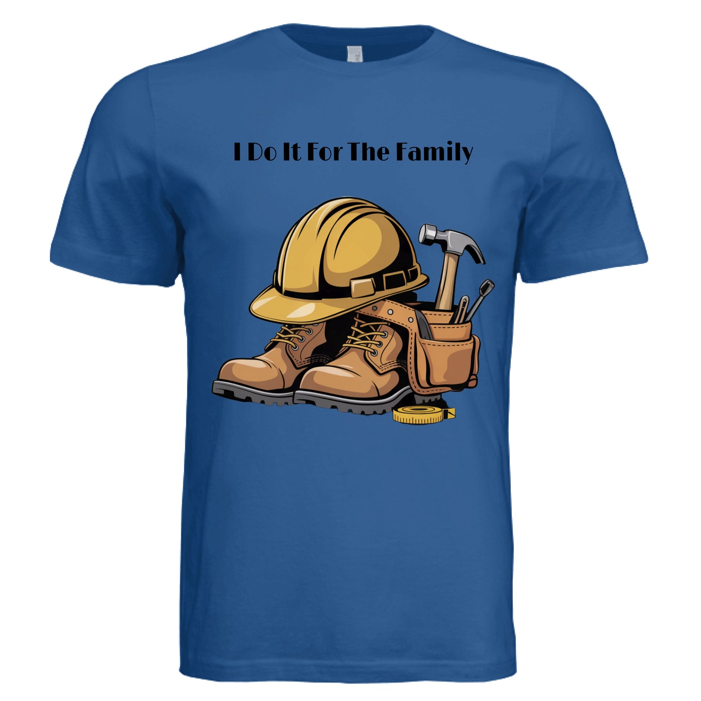 Solid True Royal Triblend - FRONT