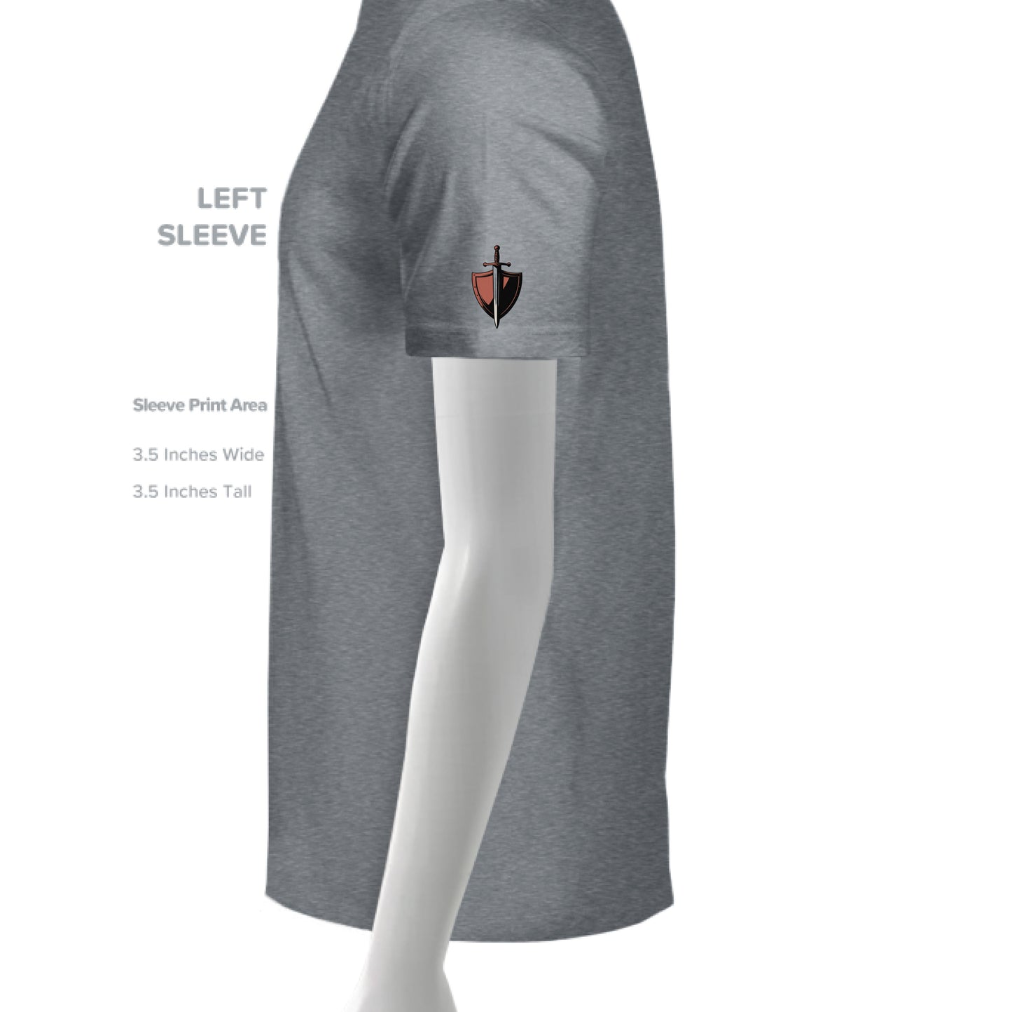 Solid Slate Triblend - SLEEVE_LEFT