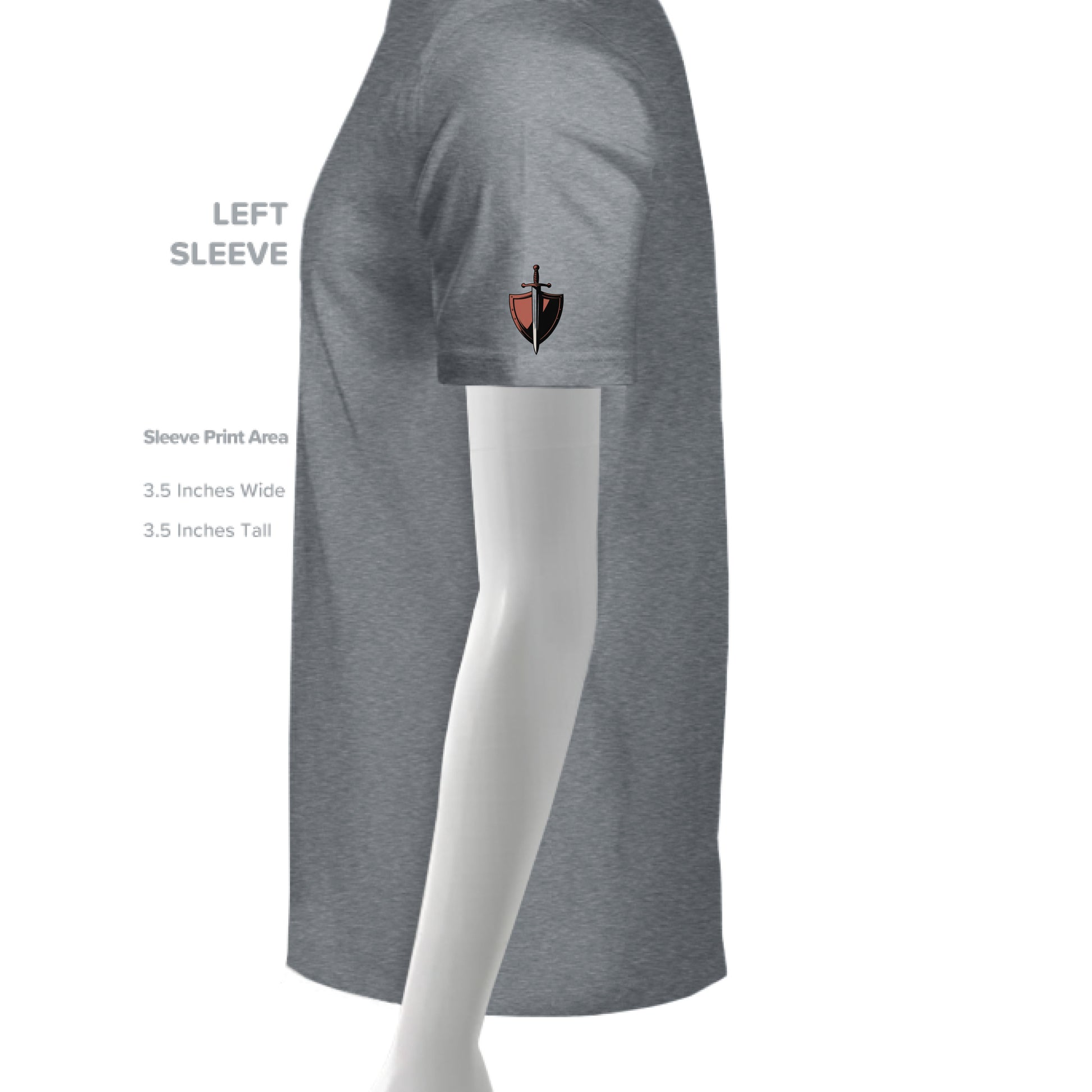 Solid Slate Triblend - SLEEVE_LEFT
