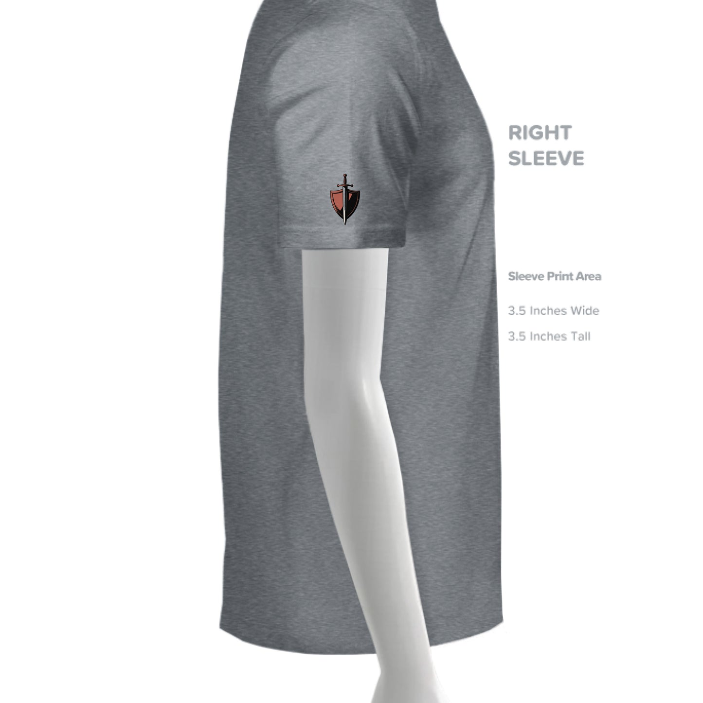 Solid Slate Triblend - SLEEVE_RIGHT