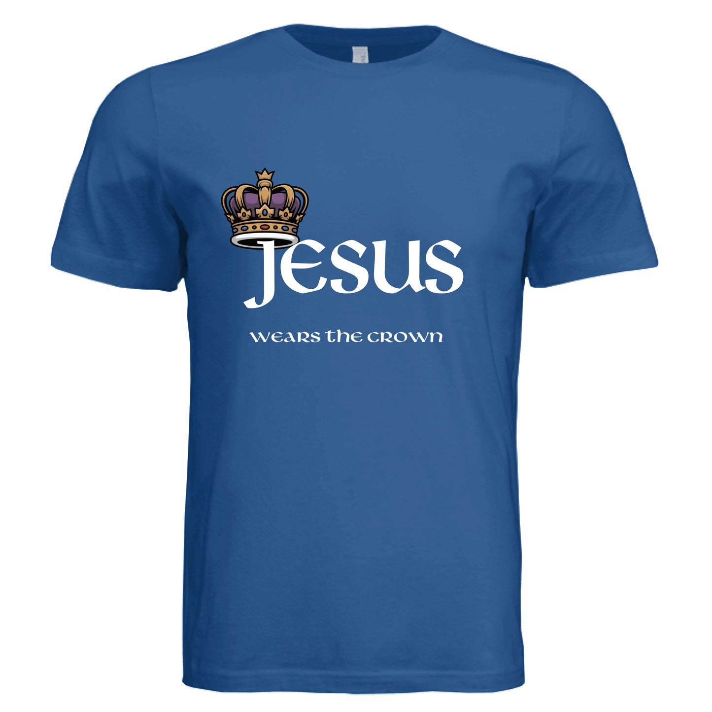 Solid True Royal Triblend - FRONT