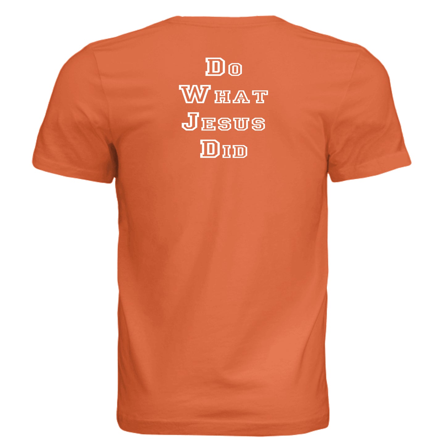 Solid Orange Triblend - BACK