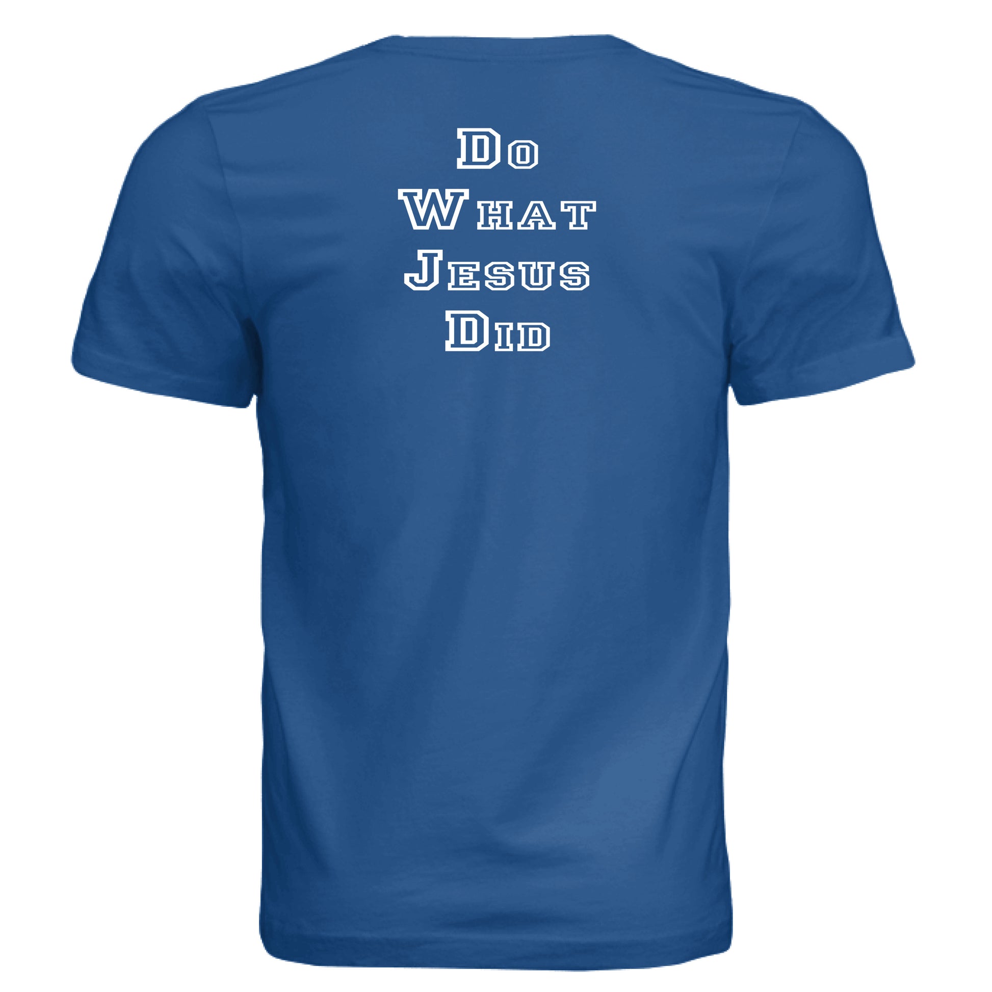 Solid True Royal Triblend - BACK