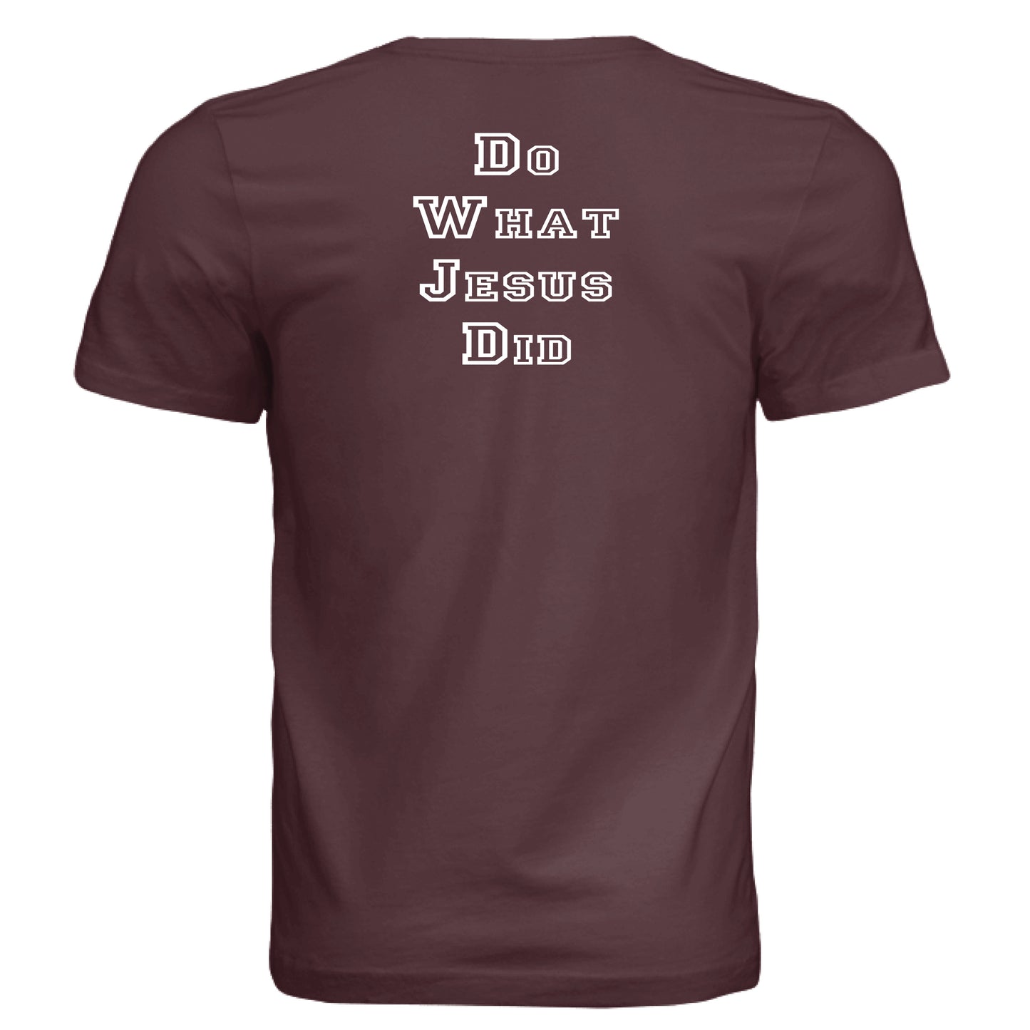 Solid Maroon Triblend - BACK