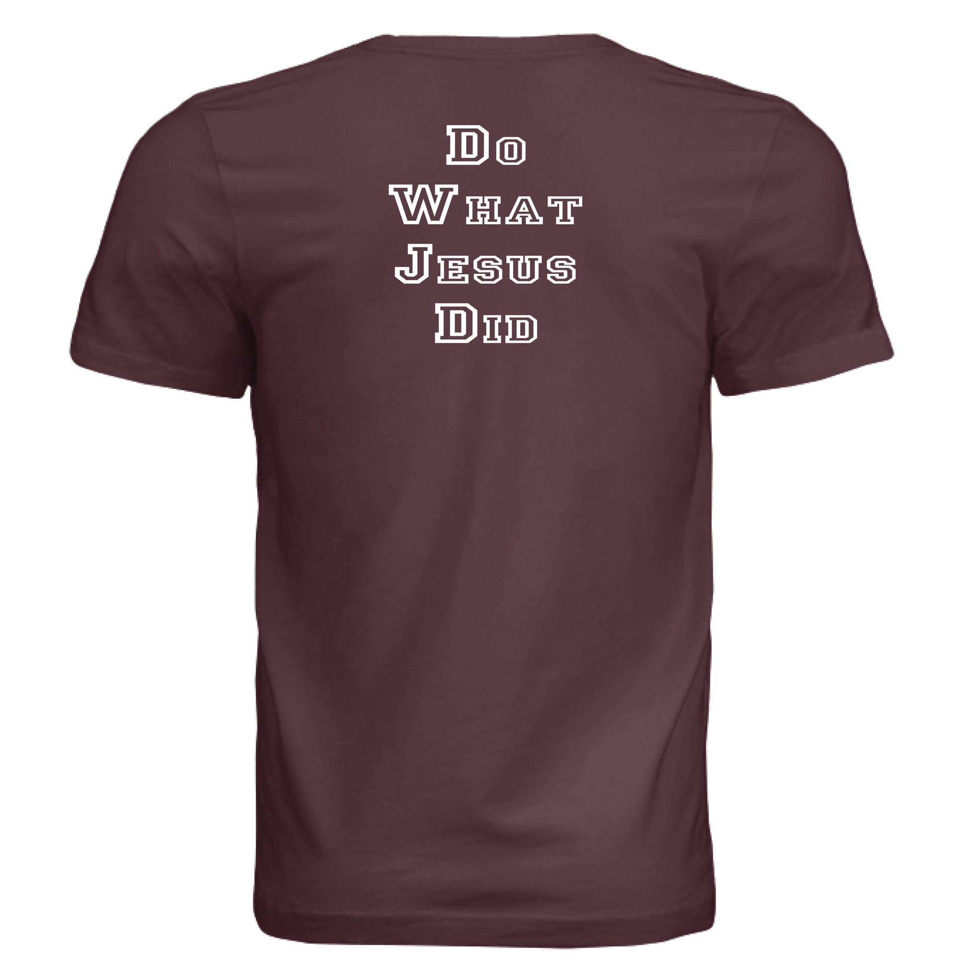 Solid Maroon Triblend - BACK