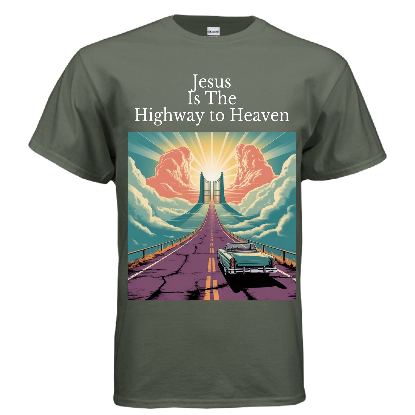 MILITARY GREEN - FRONT