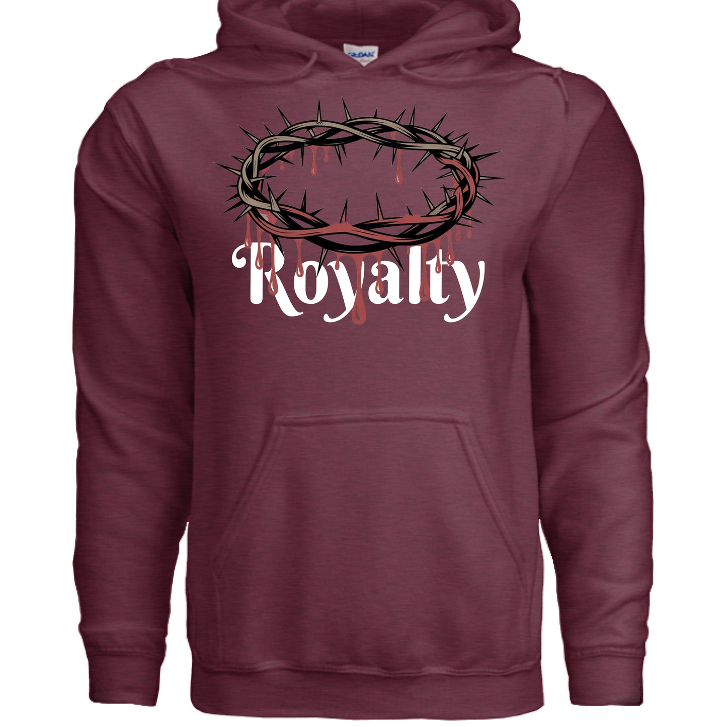 Heather Sport Dark Maroon - FRONT