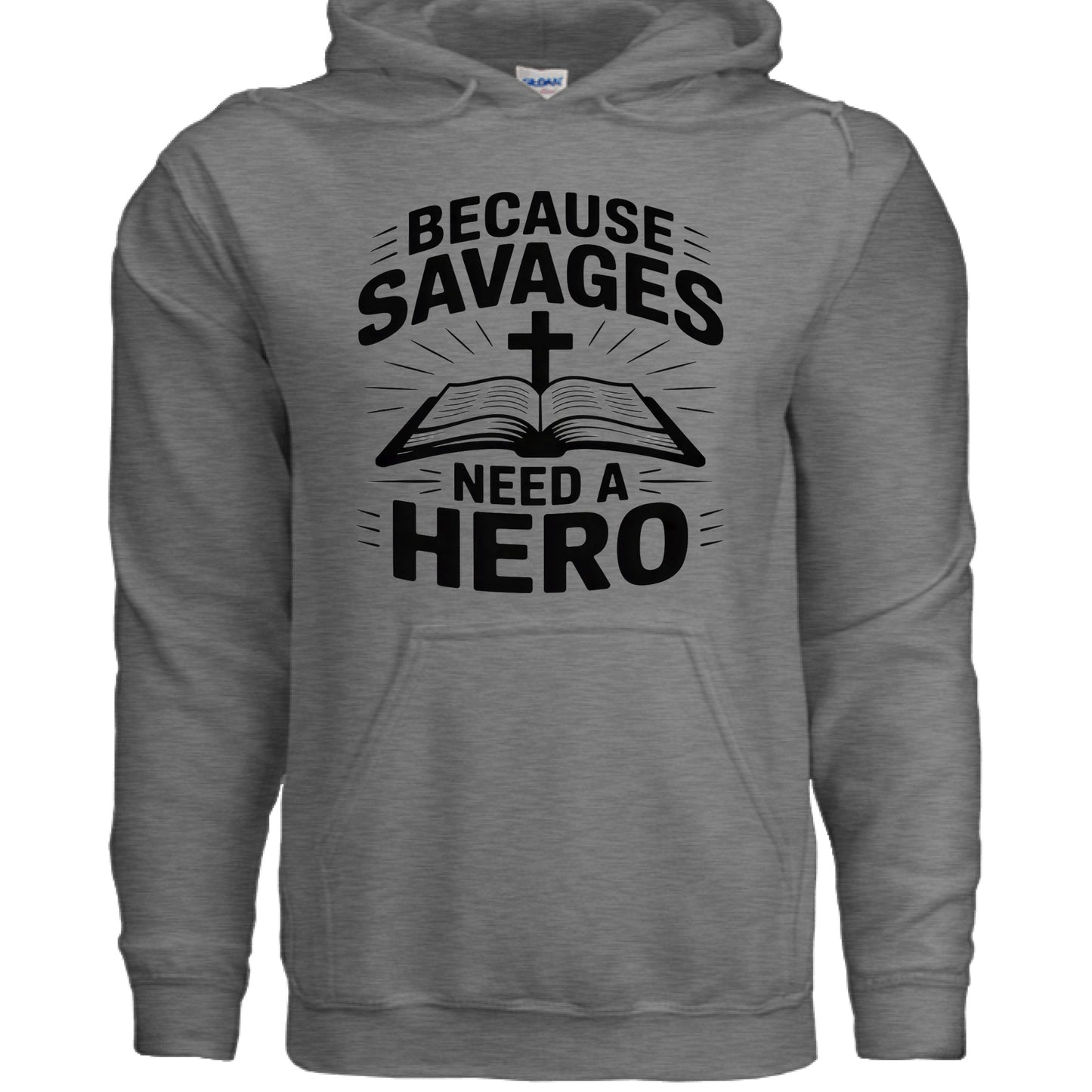 GRAPHITE HEATHER - FRONT