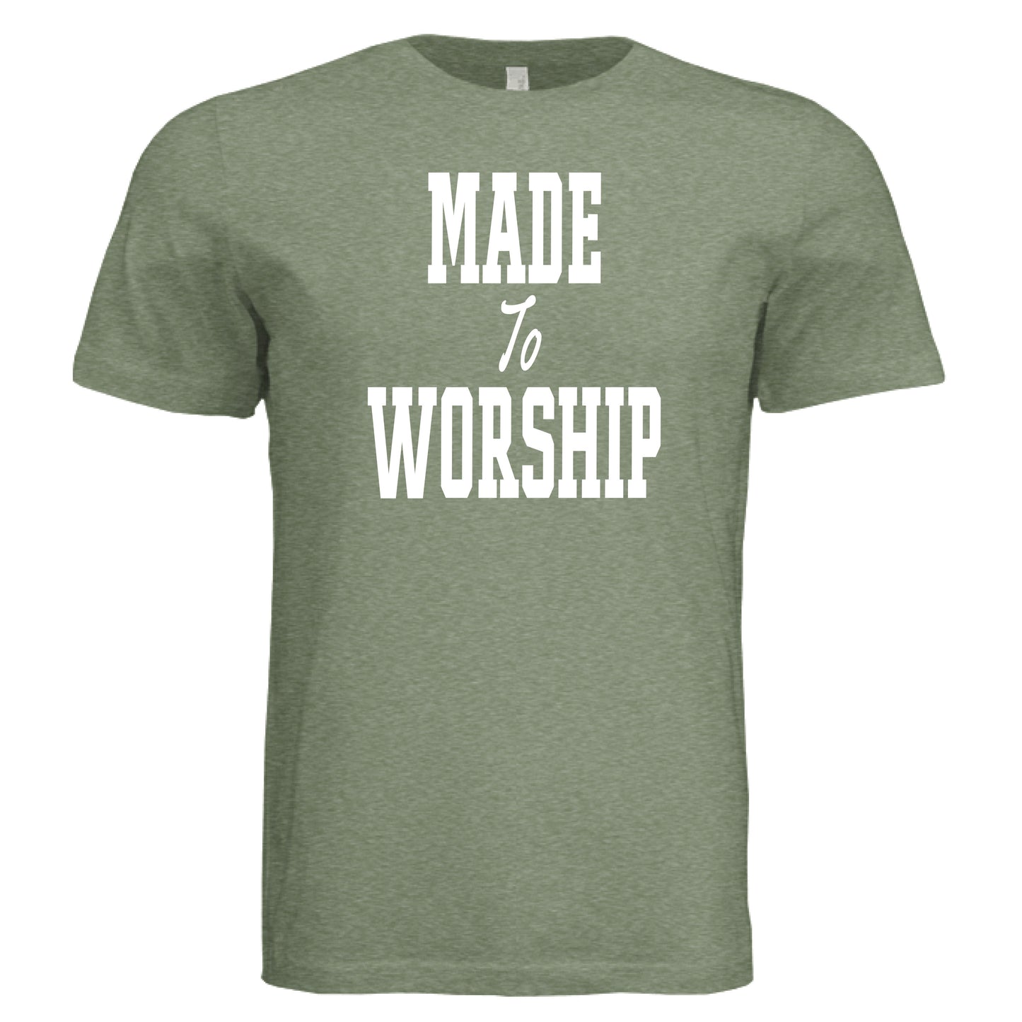 OLIVE TRIBLEND - FRONT