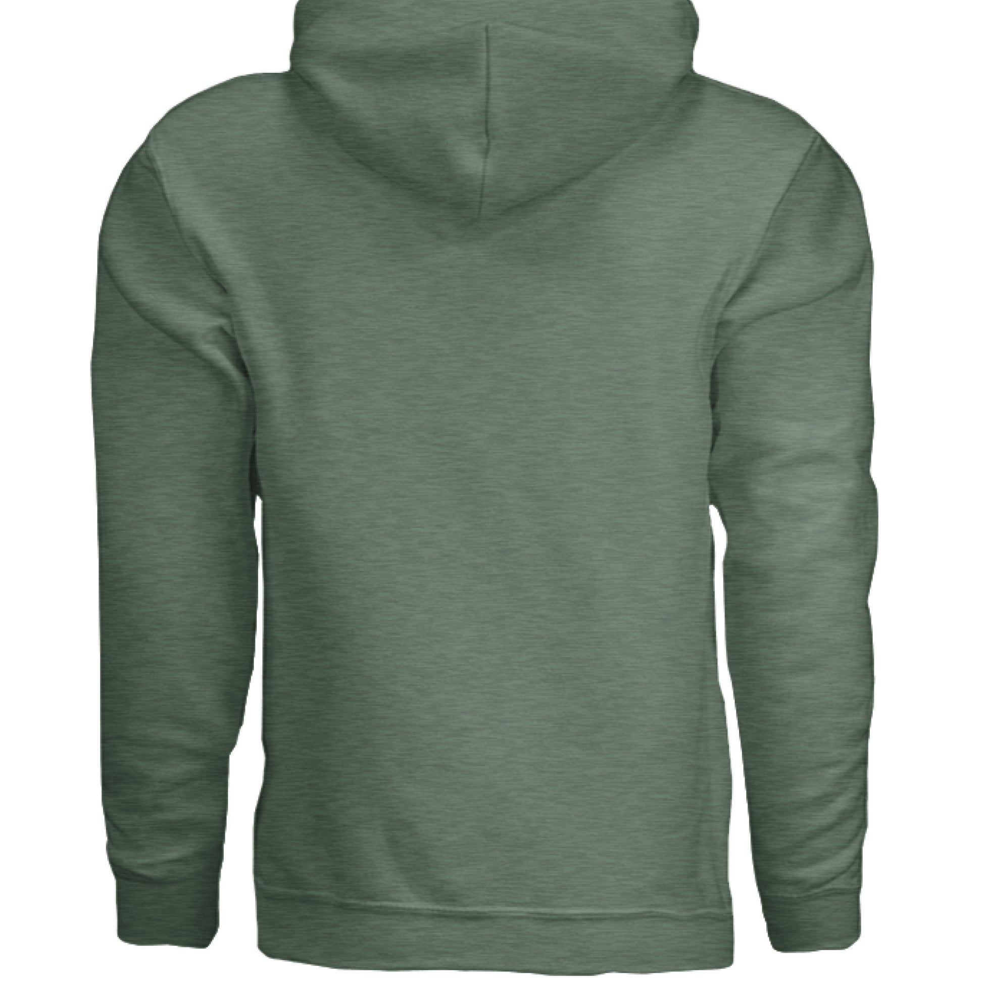 Military Green Heather  - BACK