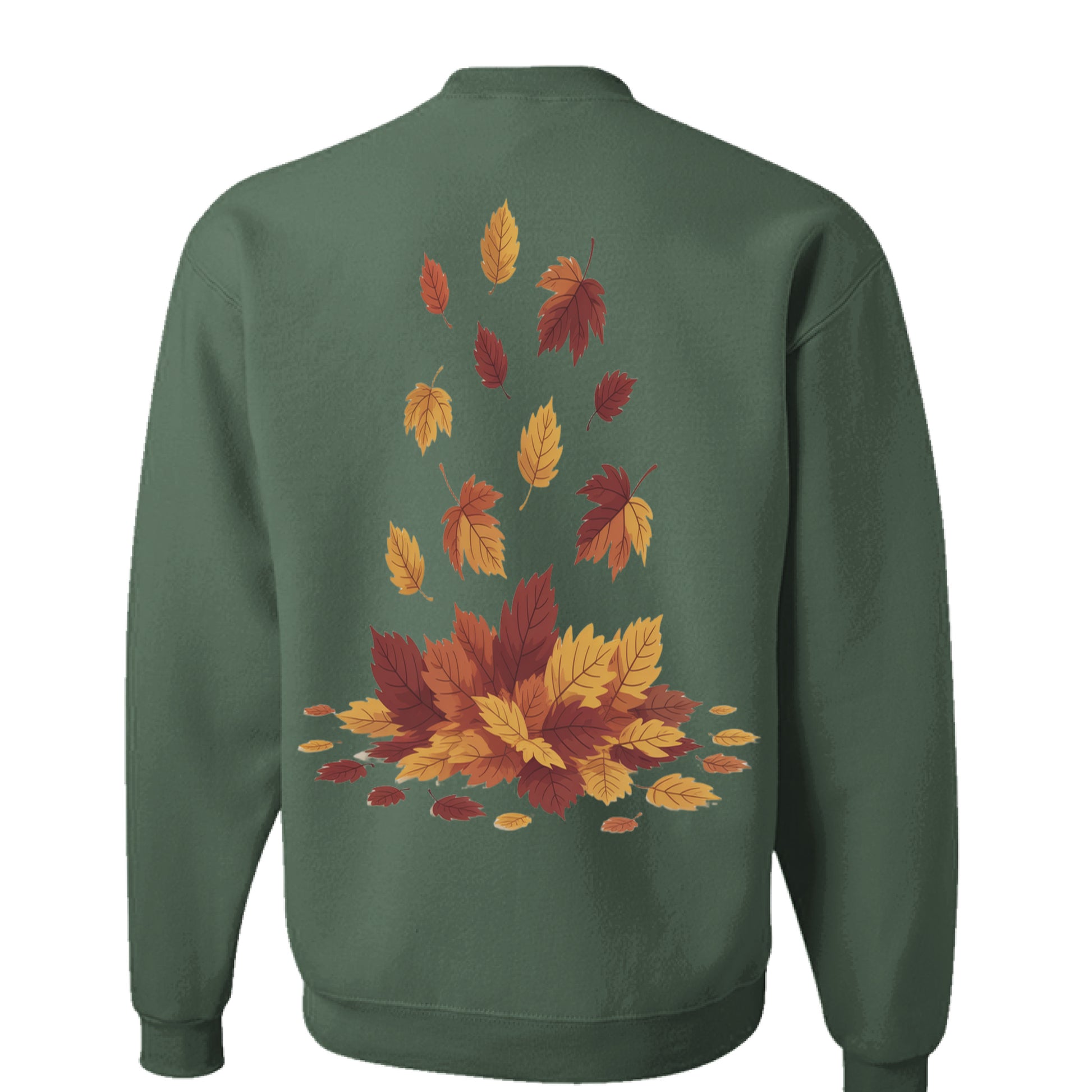 Military Green Heather - BACK