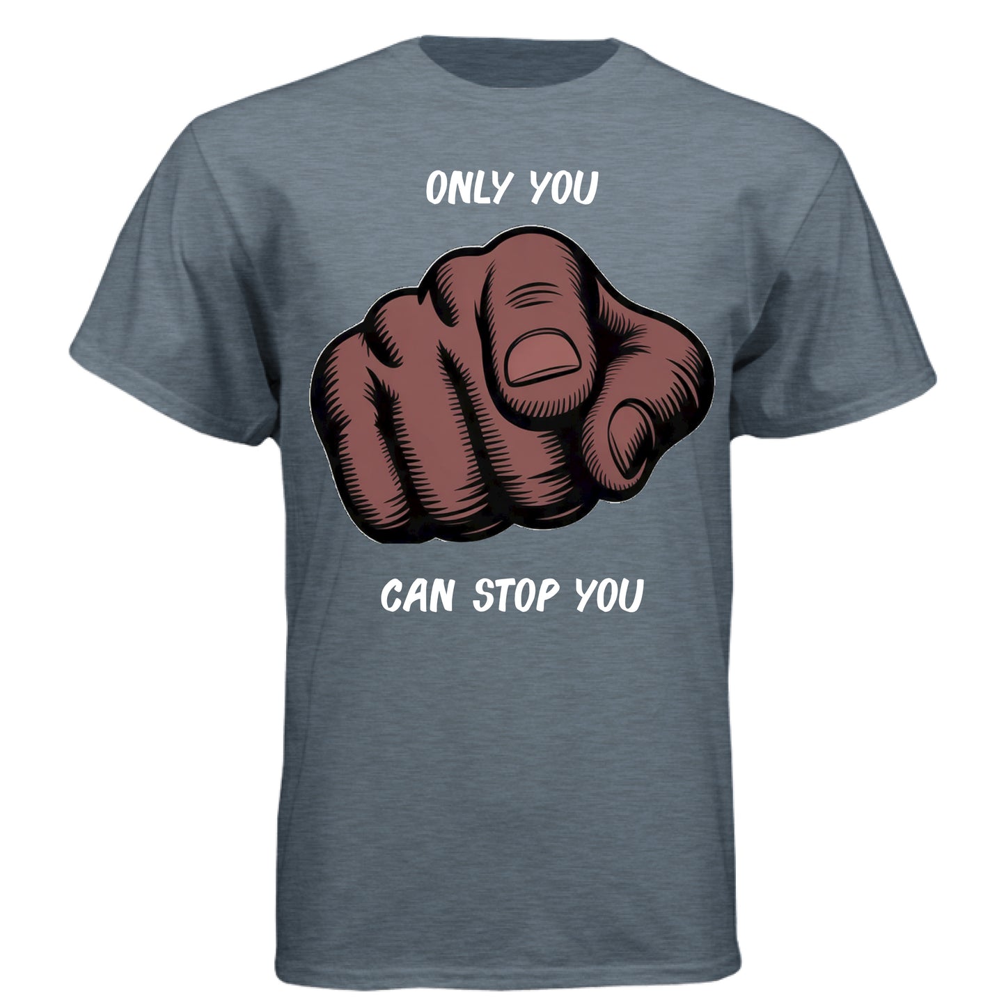 Heather Slate Blue - FRONT