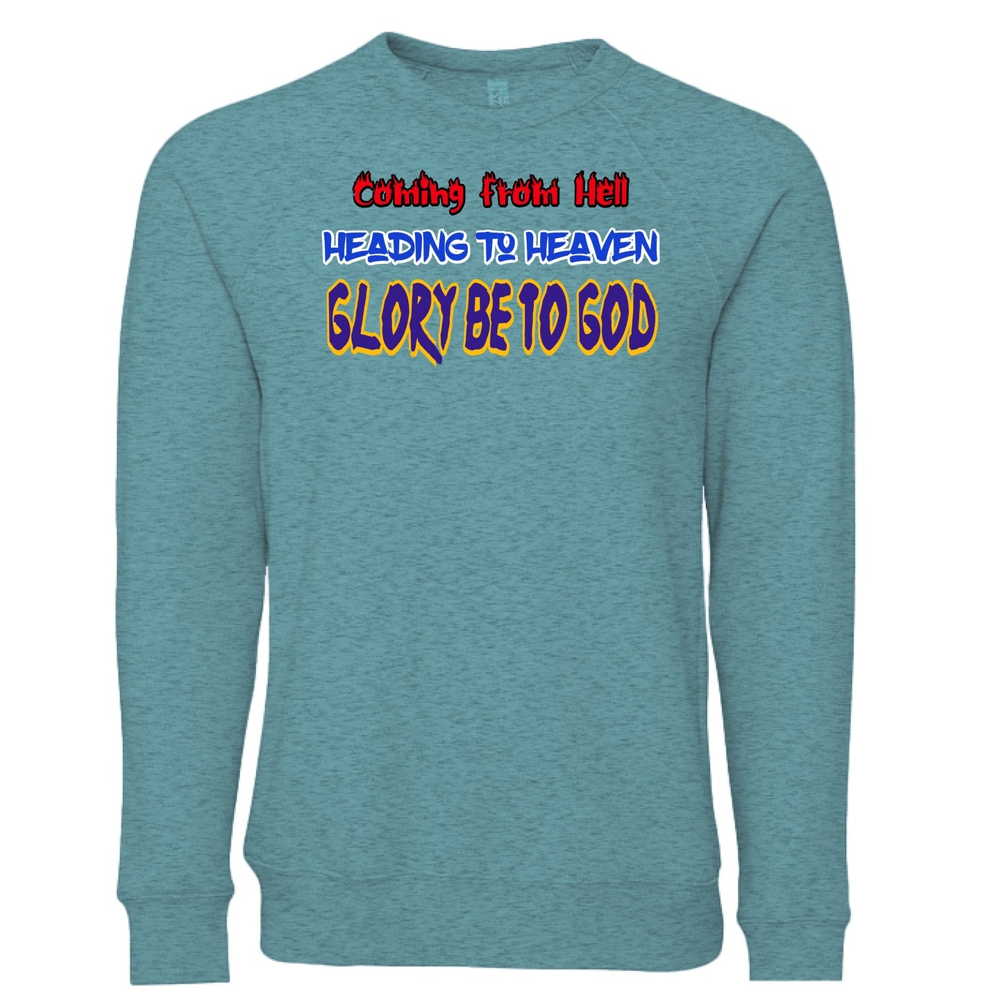 Heather Blue Lagoon - FRONT