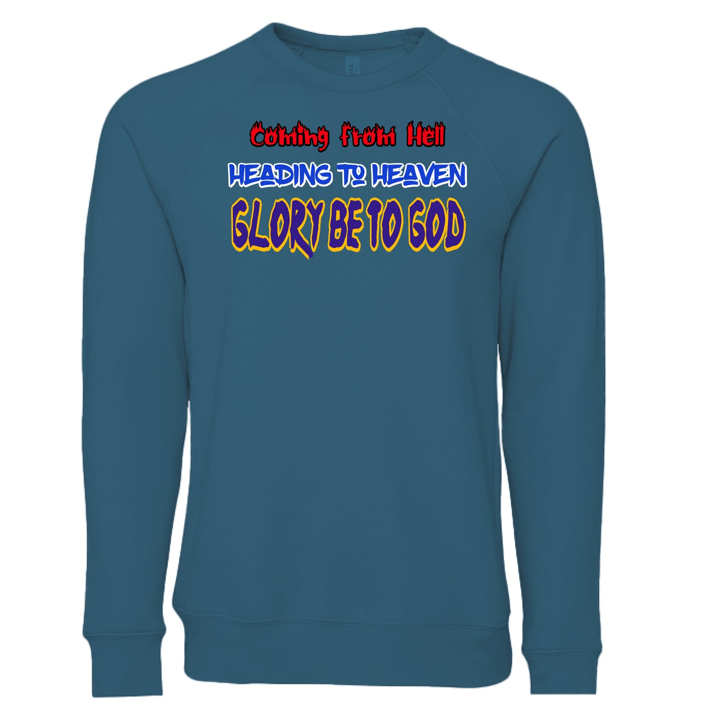 Heather Deep Teal - FRONT