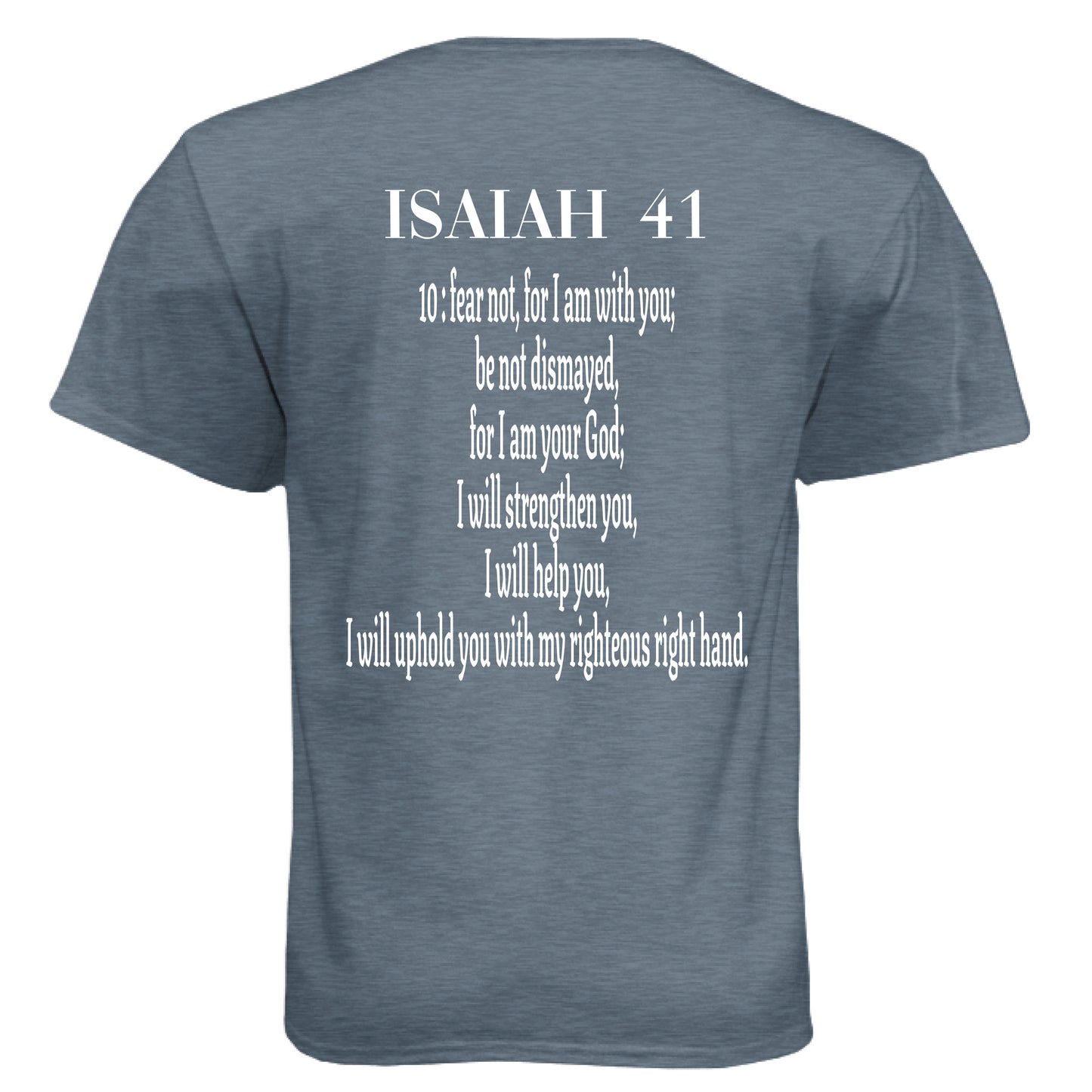 Heather Slate Blue - BACK