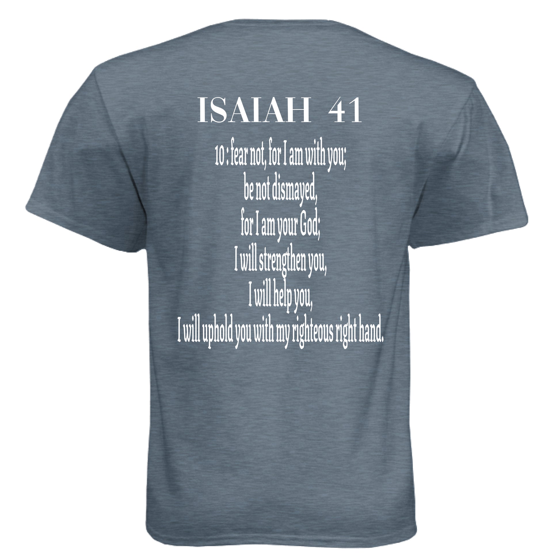 Heather Slate Blue - BACK