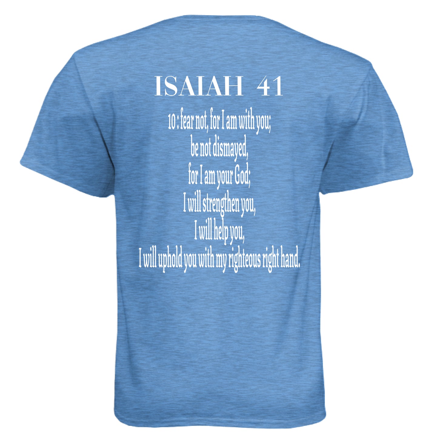 Heather Columbia Blue - BACK