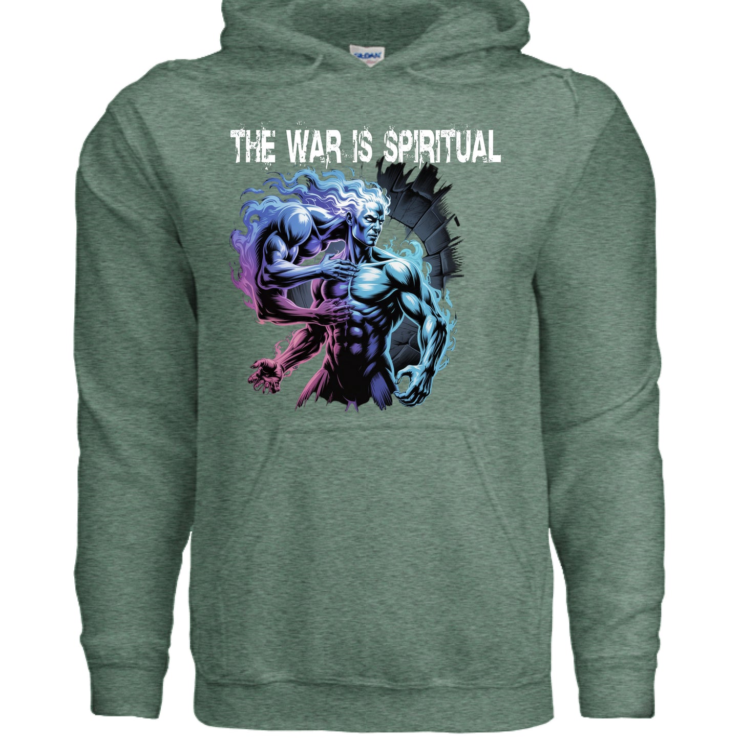 Heather Sport Dark Green - FRONT